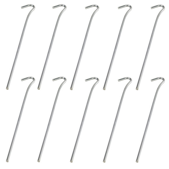 Outwell - Stålpløkke m åbent øje 24cm 10