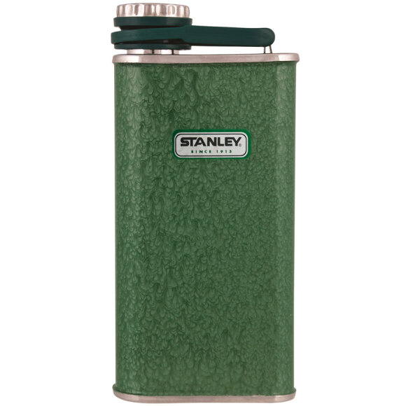 Of Course - Classic Pocket Flask Green