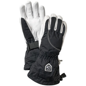 Hestra - Heli Ski 5-finger Black/White