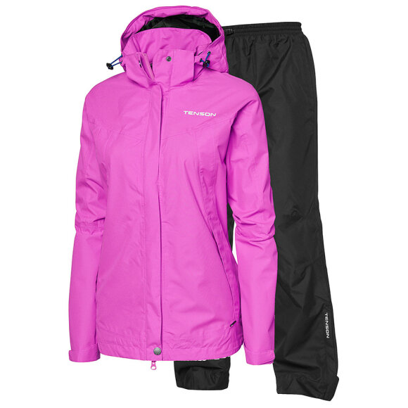 Tenson - Svensk outdoorbrand - outdoortøj - Hurricane W Set Pink