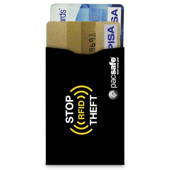 Pacsafe - Sikkerhedsetui til kreditkort RFID Sleeve 25