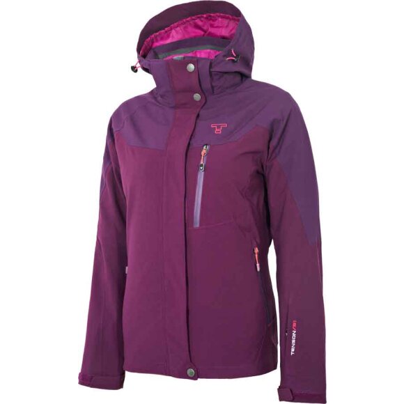 Tenson - Svensk outdoorbrand - outdoortøj - Trinity 3i1 jakke i Purple