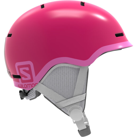 Salomon - GROM Skihjelm Junior Glossy/Pink