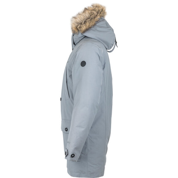Tenson - Svensk outdoorbrand - outdoortøj - Wictor Light Grey Parka Coat