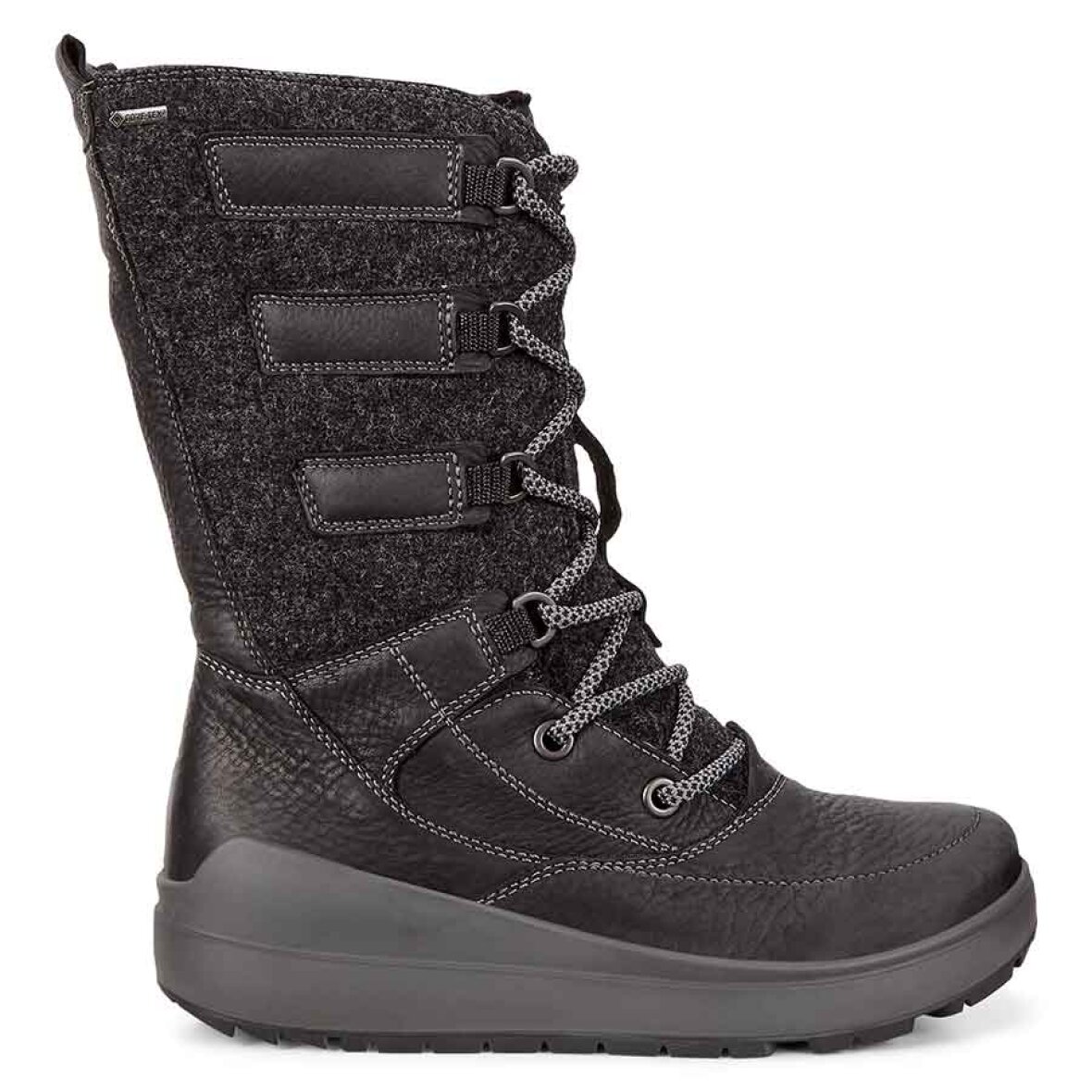 etikette vægt ~ side Vinter støvler i top kvalitet til dame! | Ecco - Noyce Black Quarry - Køb  her!