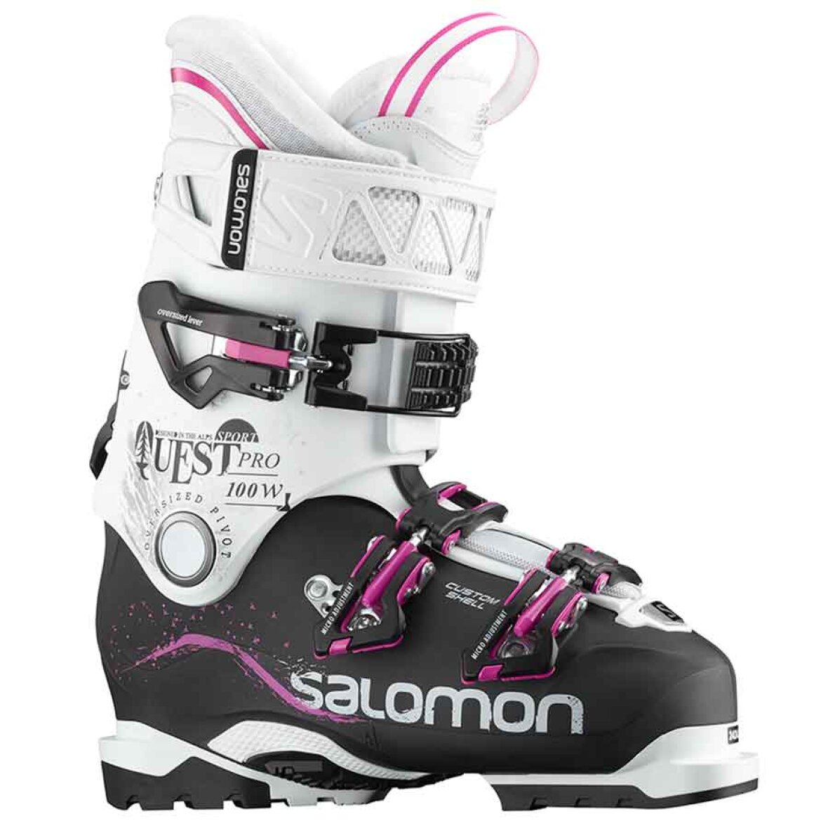 dør spejl Tilbageholdelse beslutte Quest Pro CS Sport Skistøvler | Flex 100 fra Salomon | Køb her!
