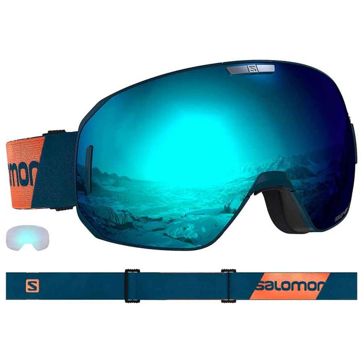 S/MAX Hawaiian Blue Goggles | skibriller | Køb her!