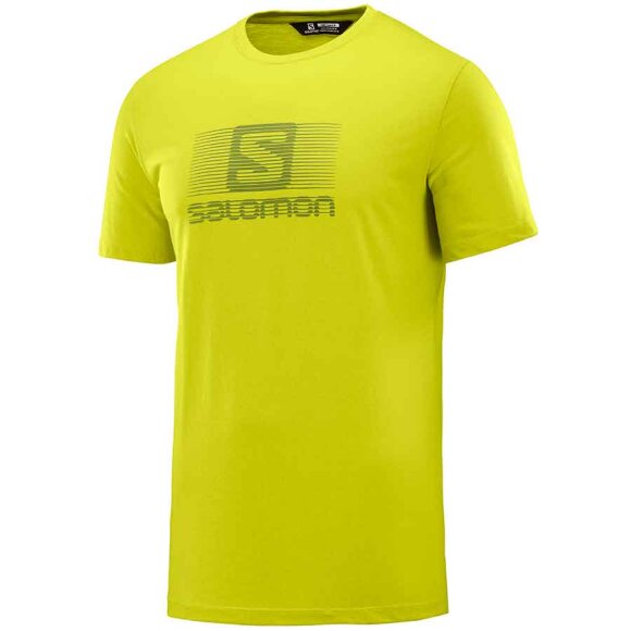 Salomon - Blend Logo SS Tee M Citronelle