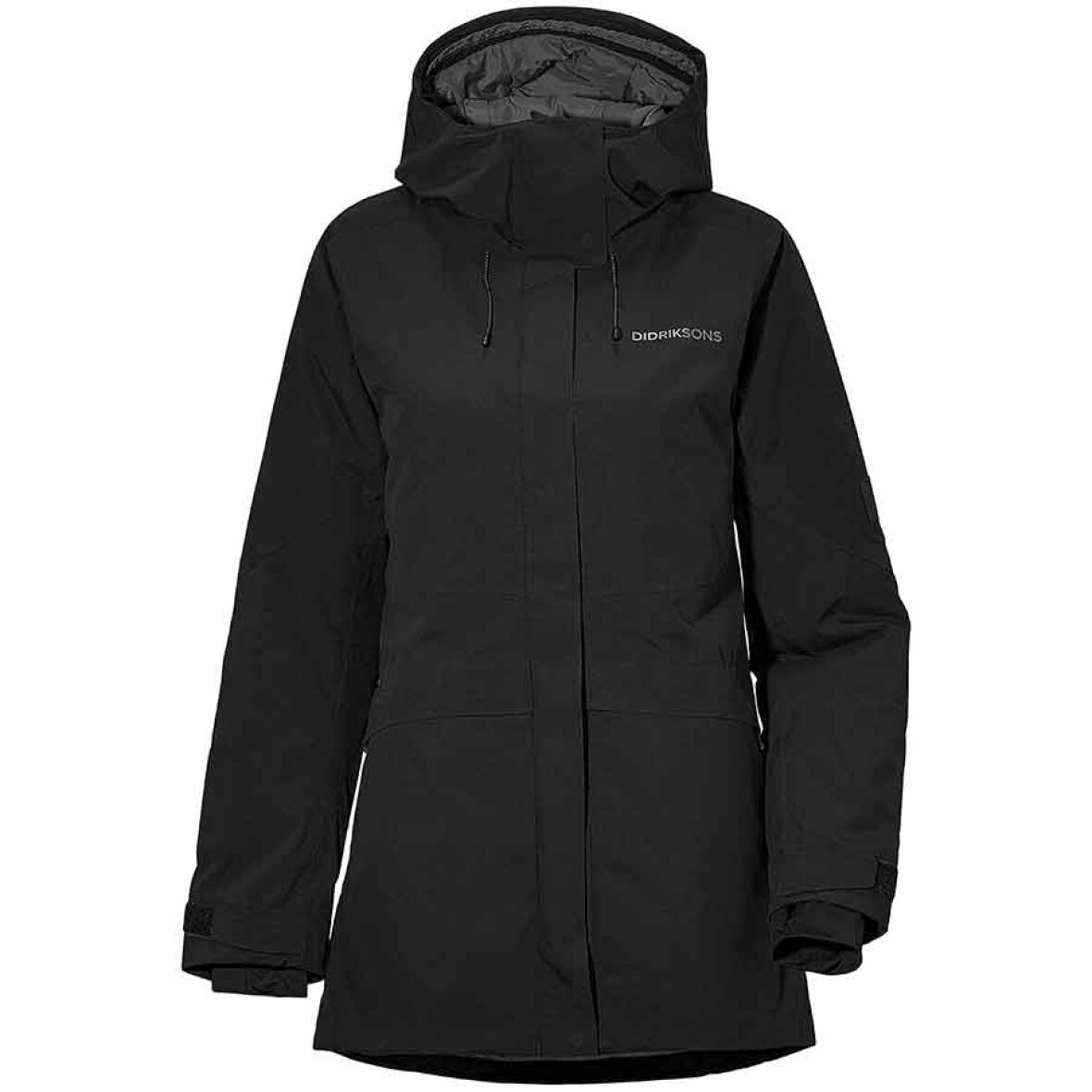 Didriksons Jacket W black Super vinterjakke - 100% vandtæt | Køb den her