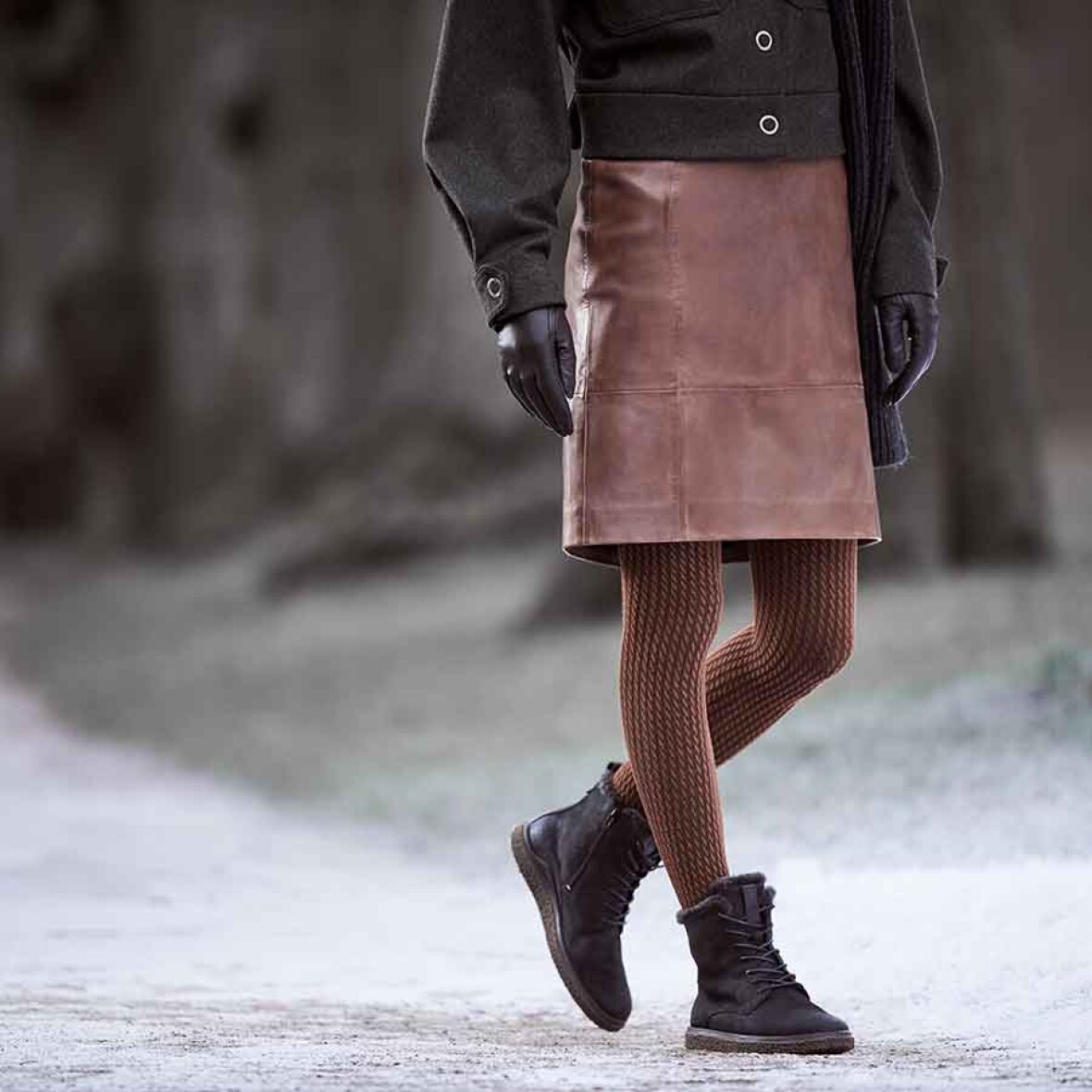Ecco Crepetray 1 stilfuld vinterstøvle i læder | Køb nu