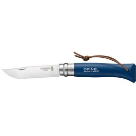 Opinel - Opinel No. 08 Dark Blue Trekking Stainless Steel