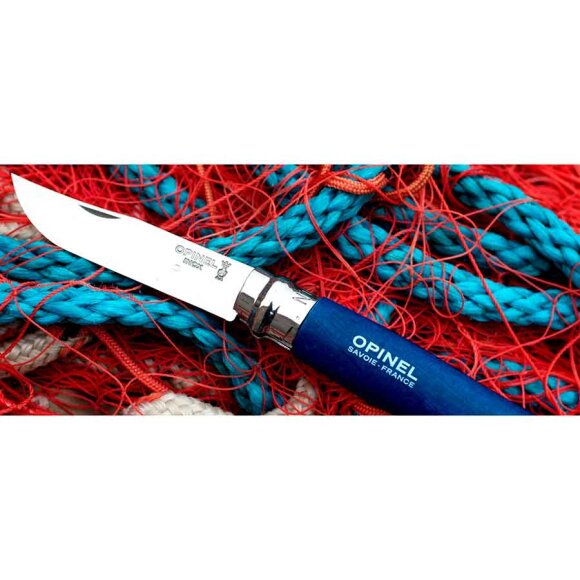 Opinel - Opinel No. 08 Dark Blue Trekking Stainless Steel