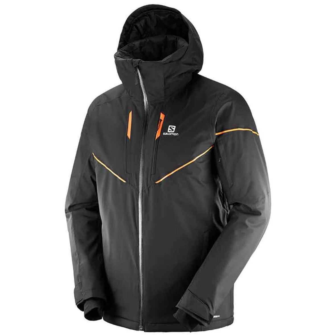 sjæl slim afspejle Salomon Stormrace JKT M black | Slidstærk skijakke - 10 000 mm | Køb her