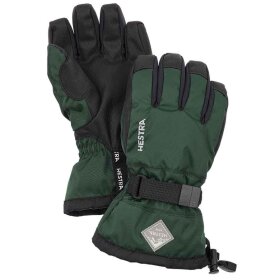 Hestra - Gauntlet CZone Jr 5-finger Bottle Green / Black