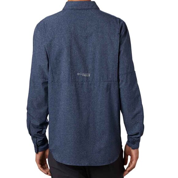 Columbia Sportswear - Irico Mens Long Sleeve Shirt Blåmeleret