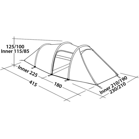 Robens - Voyager Versa 4 Robens Tunneltelt