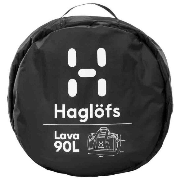 Haglöfs - Lava 90 True Black - Stor duffelbag