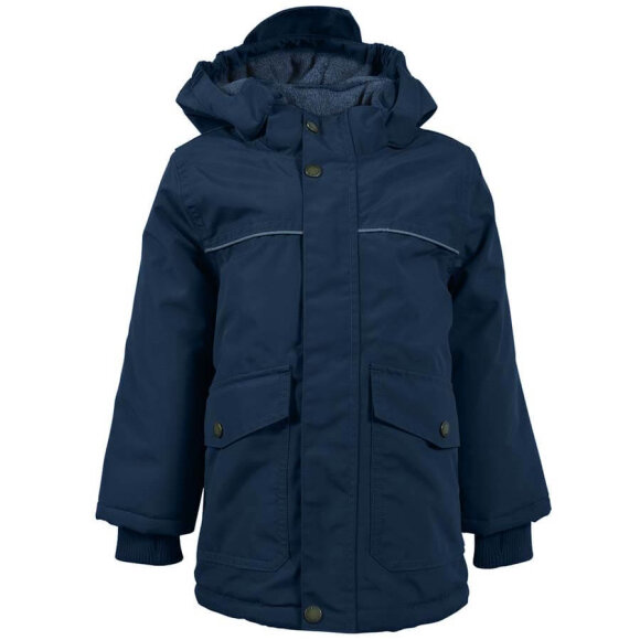 Mikk-Line - Nylon Boys Jacket Solid Blue