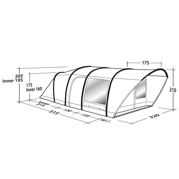 Robens - Woodview 600 Telt Model 2021