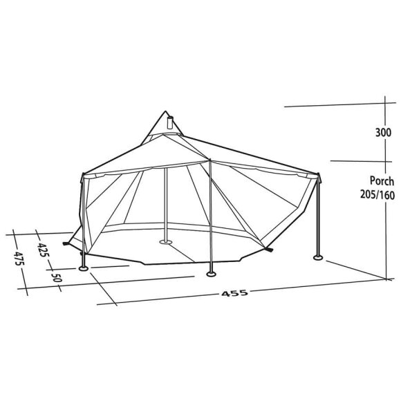 Robens - Chinook Ursa Tipi Telt