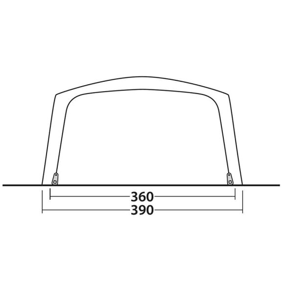 Outwell - Colorado 6PE Familietelt