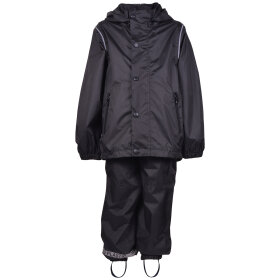 Mikk-Line - Rain Set Black med pose i lommen