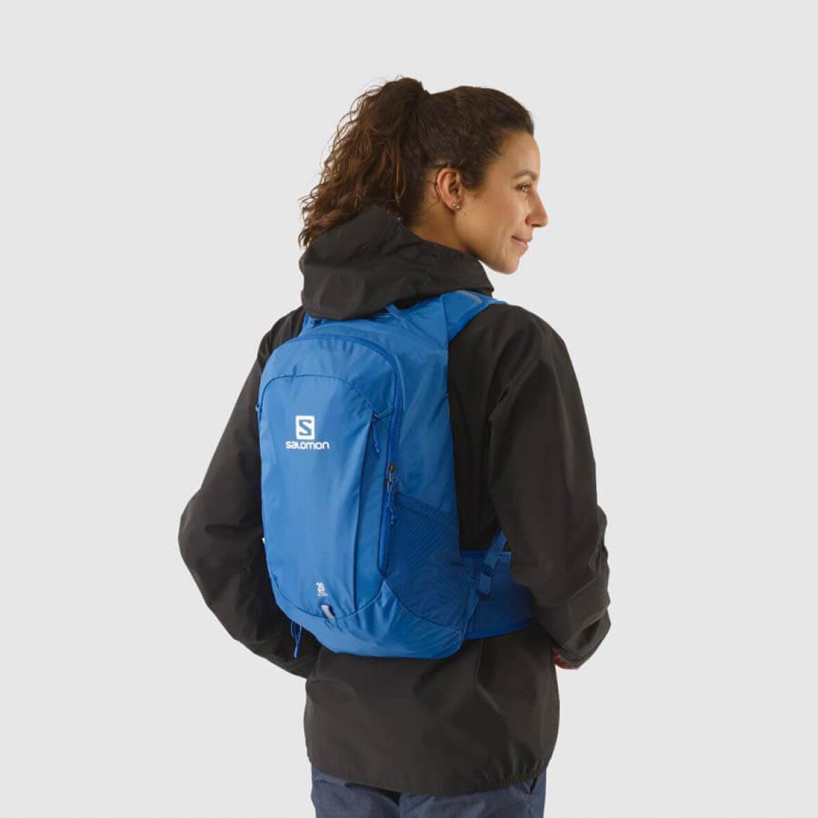 sponsor Tilbageholdelse fejl Salomon Trailblazer 20 Nebulas Blue - Let rygsæk til aktiv livsstil - Køb  den he