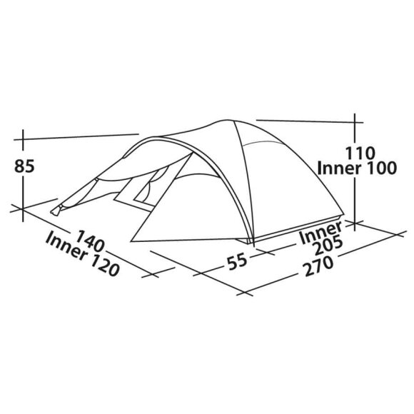 Easy Camp - Telt Quasar 200 Model
