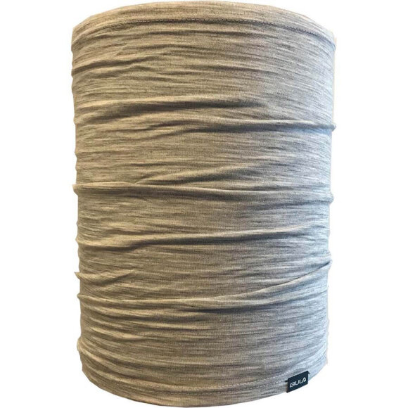Bula - Uldhalsedisse Solid Wool Tube Grey