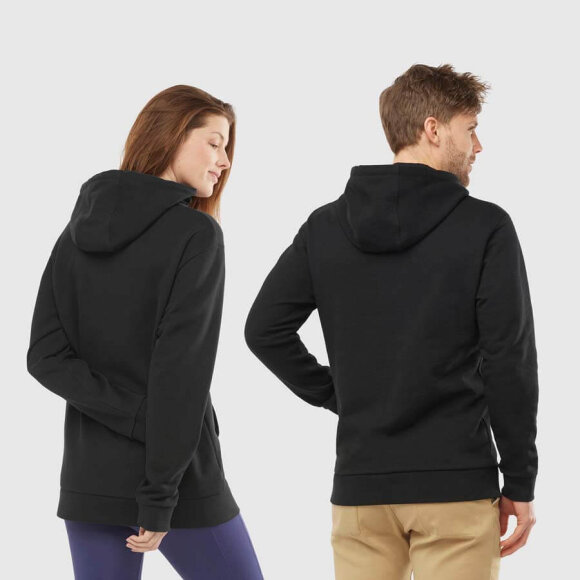 Salomon - Sort Hoodie Outlife Logo Pullover