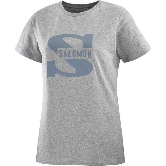 Salomon - Outlife Big Logo tee W Midgrey