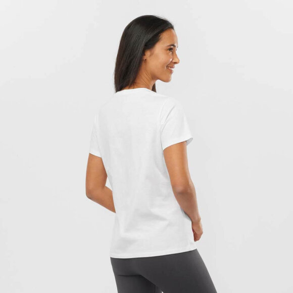 Salomon - Outlife Small Logo Tee W White