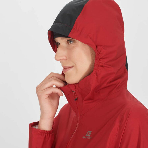 Salomon - Bonatti WP Jacket W red Chili