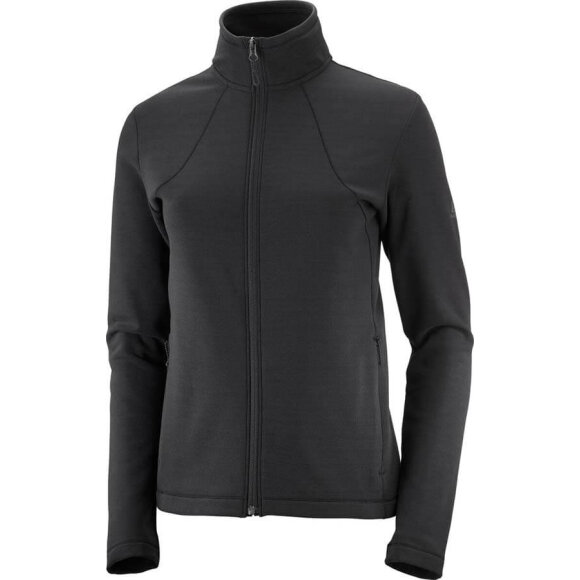 Salomon - Essential Warm FZ Fleece W Black