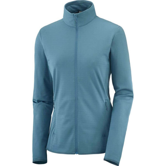 Salomon - Outrack Full Zip Mid W Blue