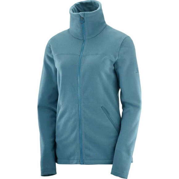 Salomon - Essential Cozy Fleece FZ W Blue