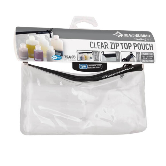 Sea To Summit - TPU Clear Ziptop Pouch Clear