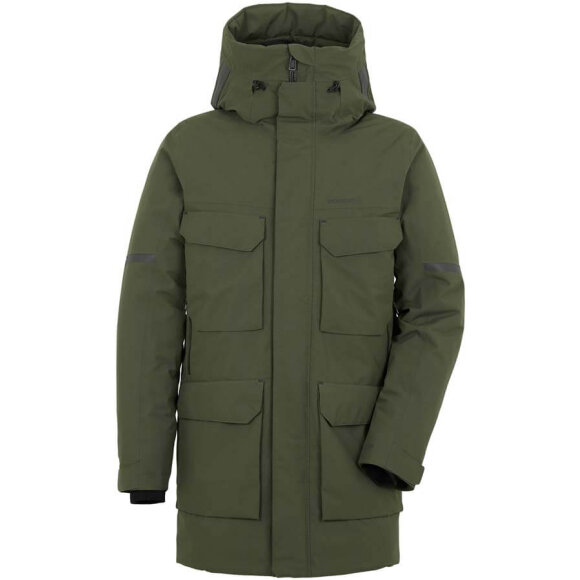 Didriksons - Drew Mens Parka Deep Green