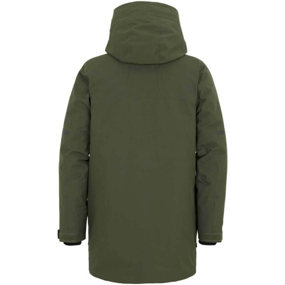 Didriksons - Drew Mens Parka Deep Green