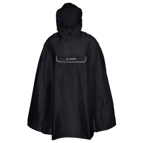 Vaude - Valdipino Poncho Black