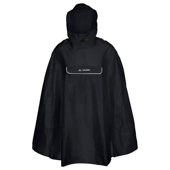 Vaude - Valdipino Poncho Black