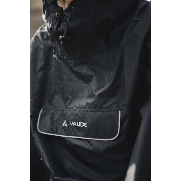 Vaude - Valdipino Poncho Black