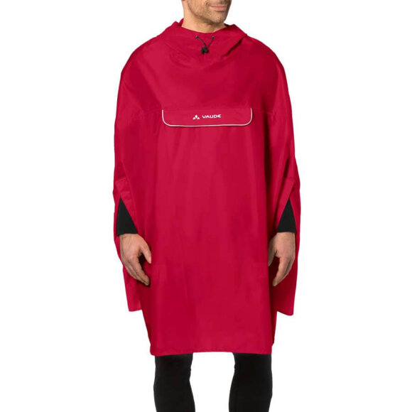 Vaude - Valdipino Poncho Indian Red