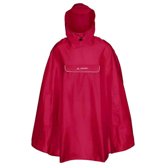 Vaude - Valdipino Poncho Indian Red