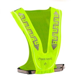 Bee Safe - BEE Sport LED Vest USB Lime