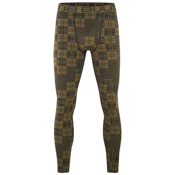 Bula - Check Merino Wool Pant Moss