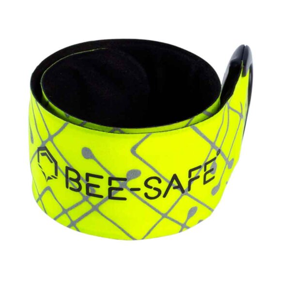 Bee Safe - Click LED Safety Band Lime