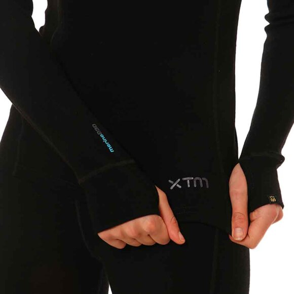 XTM - Lady Crew Top Black