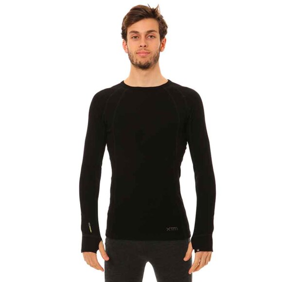 XTM - Mens Crew Top Black