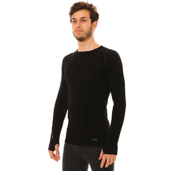 XTM - Mens Crew Top Black